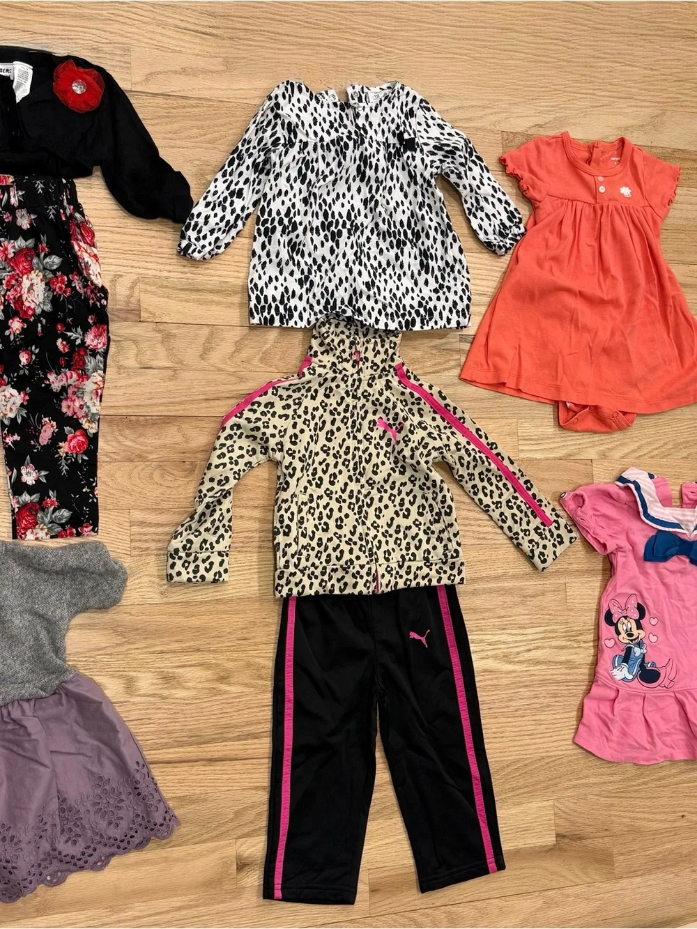 Baby Sz 12/12-18 Lot - Gap, Osh Kosh, Puma, Disney, Juicy, First Impressions etc